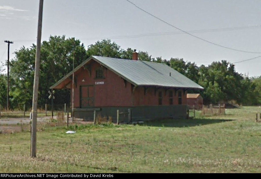 ATSF station Carmen, OK